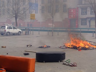 Tibet riot photos